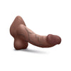 B-Vibe Slipskin Realistic Silicone Dildo 10 in. Curved