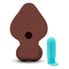 B-Vibe Slipskin Realistic Silicone Dildo 10 in. Curved