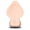 B-Vibe Slipskin Realistic Silicone Dildo 6.5 in Curved