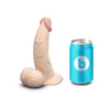 B-Vibe Slipskin Realistic Silicone Dildo 6.5 in Curved