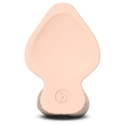 B-Vibe Slipskin Realistic Silicone Dildo 6 in. Girthy