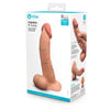 B-Vibe Slipskin Realistic Silicone Dildo 9 in. Curved