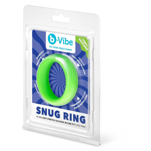 B-Vibe Snug Ring 45 mm Snug Fit Silicone Cock Ring
