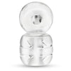 B-Vibe Strech-Tech Double Barrel Ultra Stretchy Cock Ring and Ball Stretcher