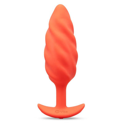 B-Vibe Swirl Texture Plug