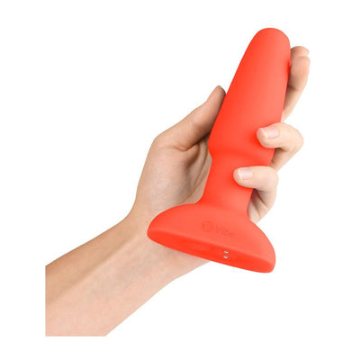 B-Vibe Rechargeable Rimming Plug Anal Vibrator - Colour: Orange
