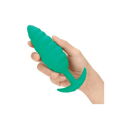 B-Vibe Zoe Ligon Collection Twist Ribbed Texture Plug