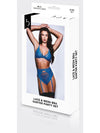 Baci 3 Piece Lace & Mesh Bra