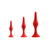 Excellent Power Back Up 3 in 1 Smooth Butt Plug Kit