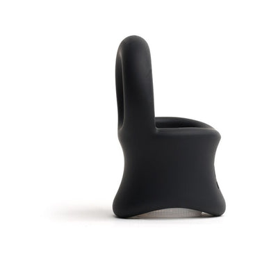 Sport Fucker Baller Silicone Ball Stretcher Cockring - Colour: Black