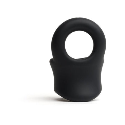 Sport Fucker Baller Silicone Ball Stretcher Cockring - Colour: Black