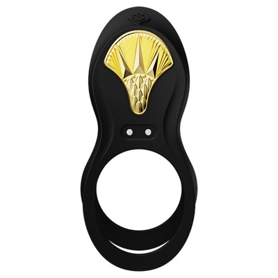 Zalo Bayek Legend Series Couples Vibrator - Colour: Obsidian Black