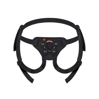 B-Vibe Beginners Strap-On Harness Set with 5in Silicone Dildo