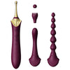 Zalo Bess Multi-Function Massager Vibrator Kit - Colour: Obsidian Black