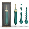 Zalo Bess Multi-Function Massager Vibrator Kit - Colour: Obsidian Black