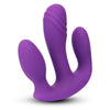 Together Blended Pleasure Remote Controlled Triple-Pronged Vibrator
