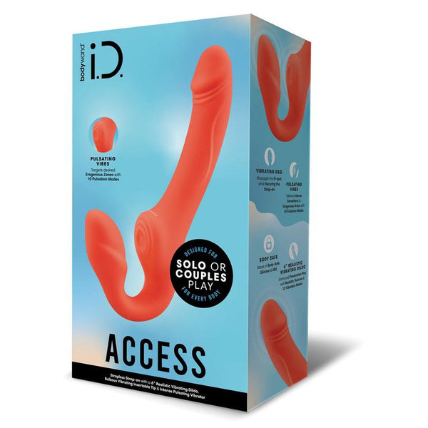 Bodywand I.D Access Strapless Strap On Vibrator