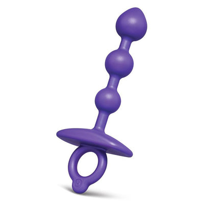 B-Vibe Butties ZIP Silicone Anal Bead