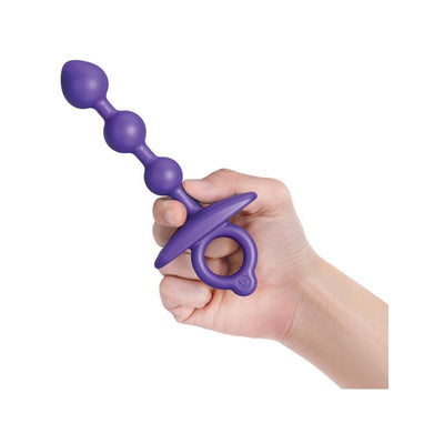 B-Vibe Butties ZIP Silicone Anal Bead