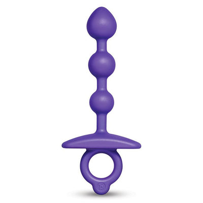 B-Vibe Butties ZIP Silicone Anal Bead