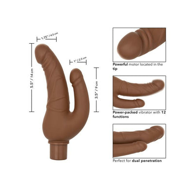 Calexotics Rechargeable Power Stud Over and Under