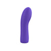 Luv Inc Curved Luv Bullet Silicone Vibrator with 10 Vibration Modes