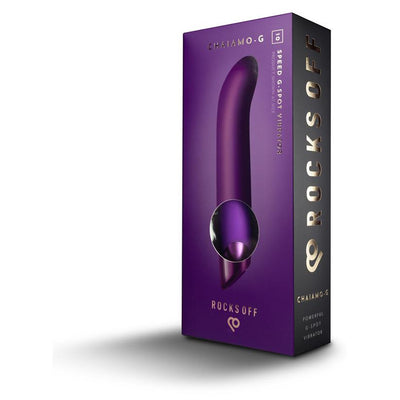 Rocks Off Chaiamo G 6 Inch G Spot Vibrator - Colour: Purple