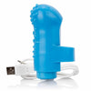 Screaming O Charged FingO Vooom Mini Vibe - Colour: Blue