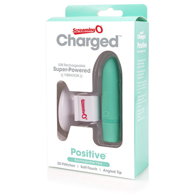 Screaming O Charged Positive Vibe Rechargeable Waterproof Massager