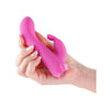 NS Novelties Charms Ivy Compact Silicone Vibrator With LED Hearts - Colour: Magenta