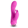 NS Novelties Charms Ivy Compact Silicone Vibrator With LED Hearts - Colour: Magenta