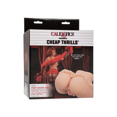 CalExotics Cheap Thrills The Peep Show Girl Ultra Life-Like Pure Skin Masturbator