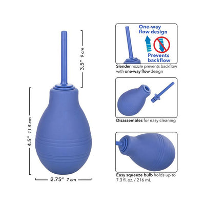 CalExotics Cheeky One-Way Flow Douche - Colour: Purple