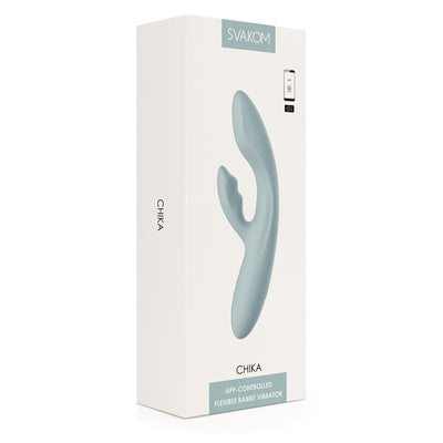 Svakom Chika App-Controlled Rumbling Rabbit Vibrator