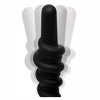 XR Brands Prostatic Coiled Vibrating Anal Plug with Controller