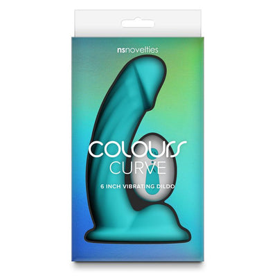 NS Novelties Colours Curve Vibrating 6 in. Dildo