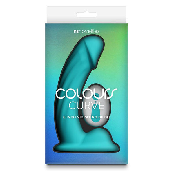 NS Novelties Colours Curve Vibrating 6 in. Dildo