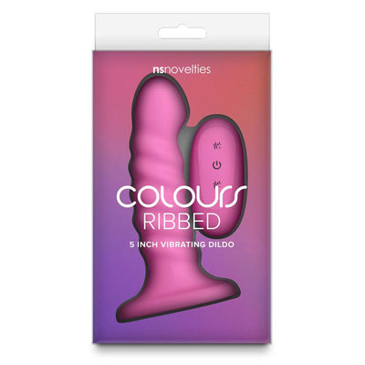 NS Novelties Colours Ribbed 5 in. Vibrating