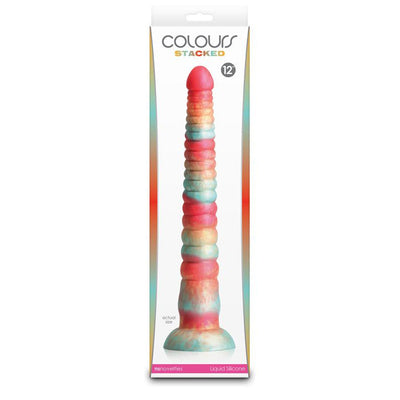NS Novelties Colours Stacked 12in Dildo