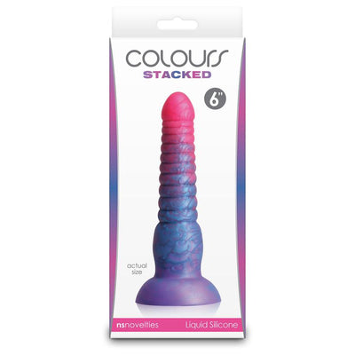 NS Novelties Colours Stacked 6in Dildo