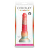 NS Novelties Colours Stacked 6in Dildo - Colour: Red/Gold