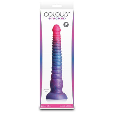 NS Novelties Colours Stacked 9in. Dildo