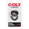 California Exotics Colt Snug Tugger Cock & Balls Device - Colour: Black