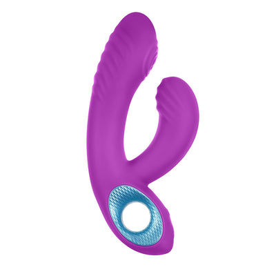 Femme Fun Cora Thumping Vibrator with 10 Vibration Modes - Colour: Purple