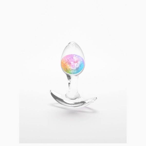 NS Novelties Cosmic Glams Small Anal Plug - Colour: Rainbow