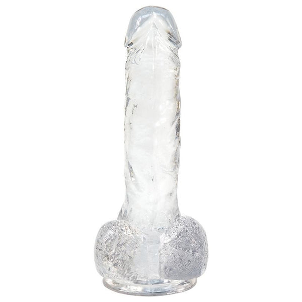 BMS Factory Crystal Addiction 7-Inch Dildo with Balls