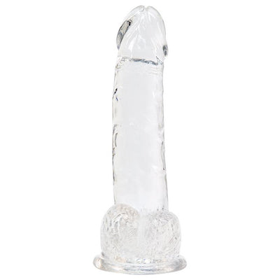 BMS Factory Crystal Addiction 8 Inch Dildo with Balls