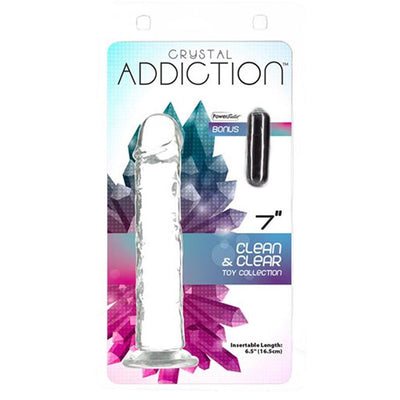Crystal Addiction Vertical 7 inch TPE Dong