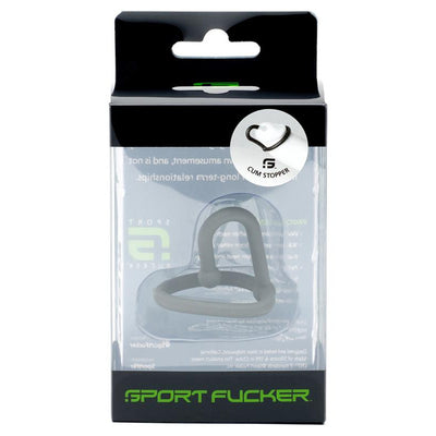 Sport Fucker Cum Stopper Metal Cock Ring
