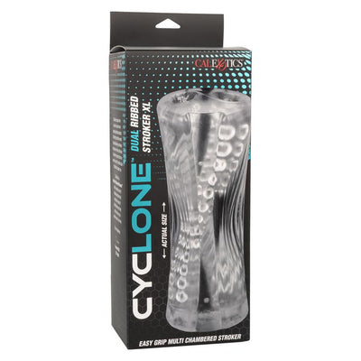 CalExotics Cyclone Dual Ribbed Stroker XL